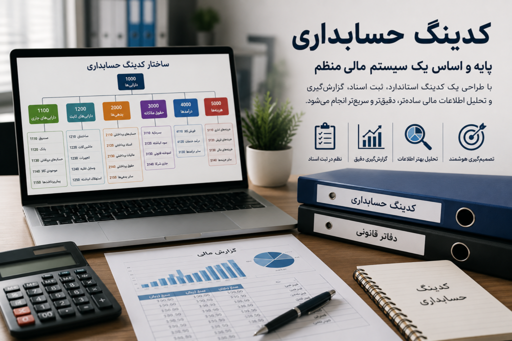 کدینگ حسابداری چیست؟ | آموزش کامل طراحی کدینگ حسابداری همراه با مثال، ساختار و نمونه کدینگ شرکتها