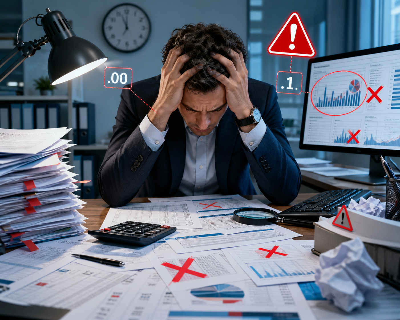 اشتباهات رایج حسابداران