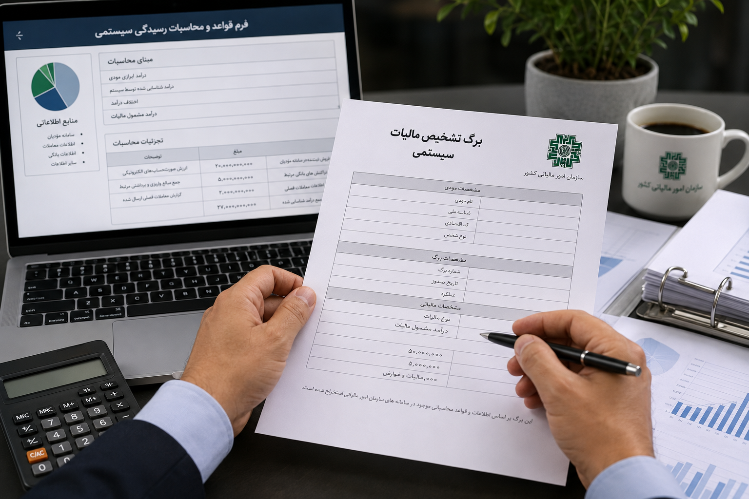 برگ تشخیص سیستمی